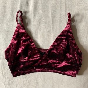 Velvet Bralette